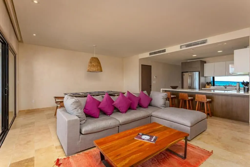 Stylish Apartment 3Br Beachview Villa Rooftop & Concierge Tulum