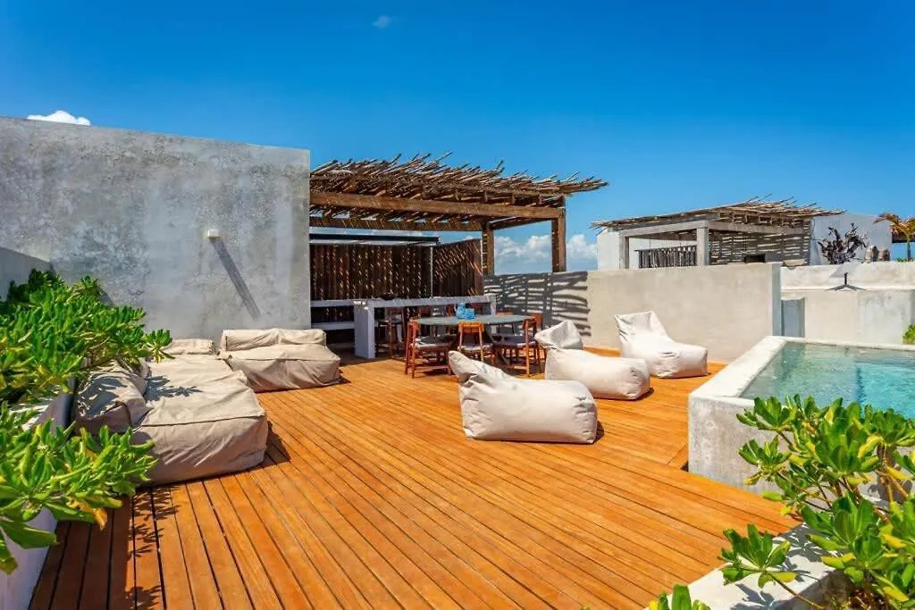 Stylish Apartment 3Br Beachview Villa Rooftop & Concierge Tulum